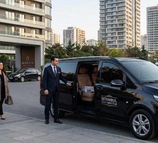 Exklusiver VIP-Transfer von Ataşehir zum Flughafen Istanbul (IST) mit Istanbul Cozy Shuttle