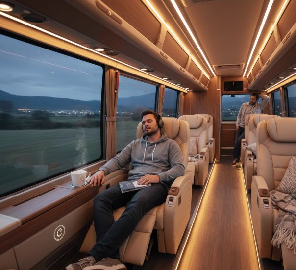 Cozy Shuttle ile Uzun Mesafe Transferlerde Rahat Yolculuk