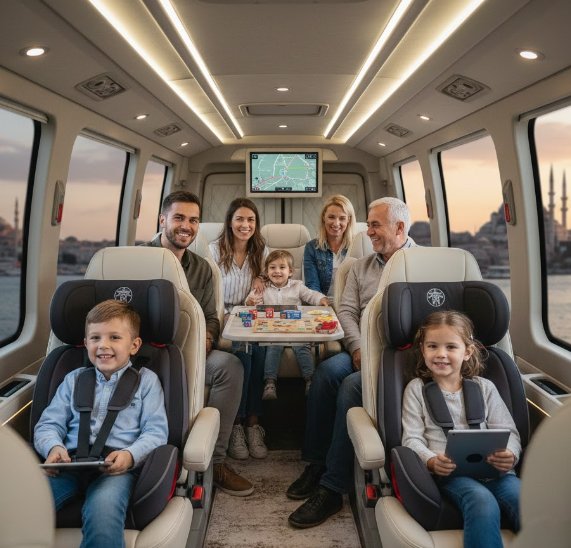 İstanbul Cozy Shuttle | Aileler İçin Güvenli Transfer