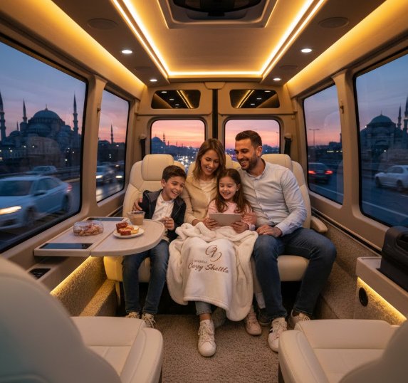İstanbul Cozy Shuttle ile Ailece Keyifli ve Rahat Yolculuk