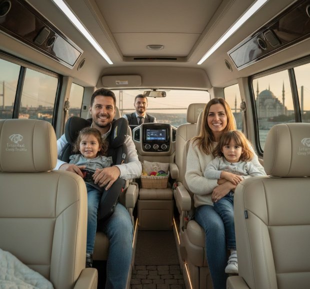 İstanbul Cozy Shuttle ile Aileler İçin Güvenli ve Konforlu Transfer Deneyimi