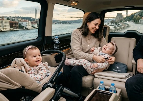 Hygienischer VIP-Familientransfer mit Istanbul Cozy Shuttle