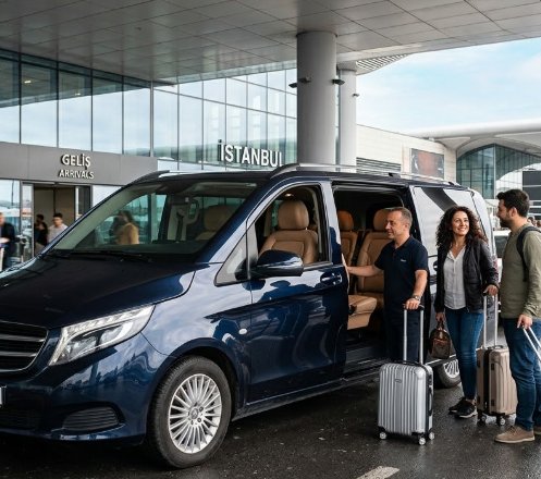 Privater VIP-Transfer vom Flughafen Istanbul nach Bağcılar mit Istanbul Cozy Shuttle