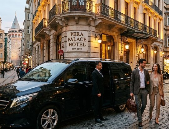 VIP-Transfer vom Flughafen Istanbul in das historische Beyoğlu mit Istanbul Cozy Shuttle