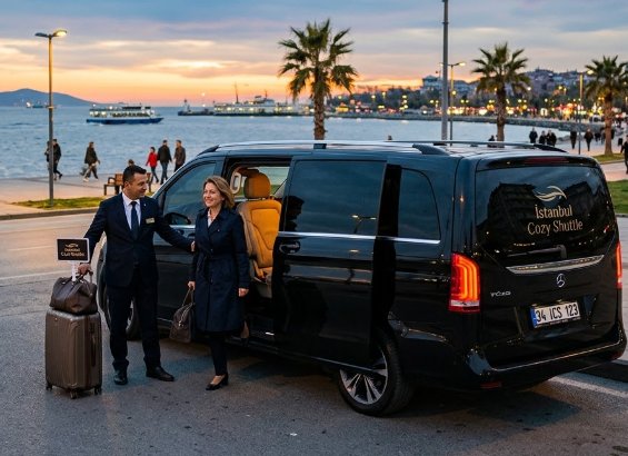 Exklusiver Transfer vom Flughafen Istanbul zur Küste von Kartal mit Istanbul Cozy Shuttle