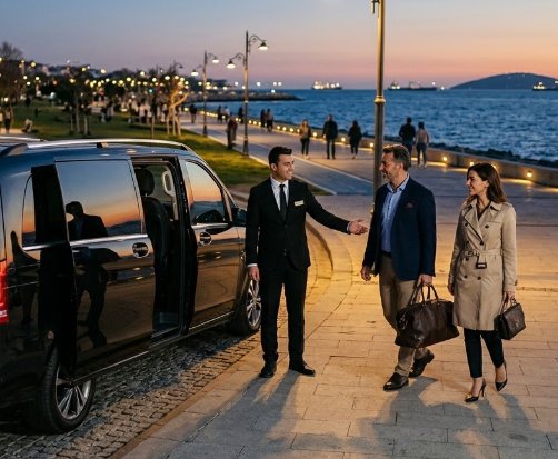 Exklusiver Transfer vom Flughafen Istanbul zur Küste von Maltepe mit Istanbul Cozy Shuttle