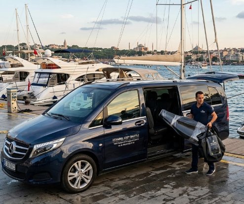 VIP-Logistik für Marinas: Yacht-Equipment-Transfer mit Istanbul Cozy Shuttle