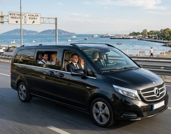 Exklusiver Transfer vom Flughafen Sabiha Gökçen zum Adalar-Anleger mit Istanbul Cozy Shuttle