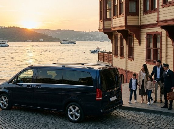VIP-Transfer vom Flughafen Sabiha Gökçen zu den historischen Villen von Beykoz mit Istanbul Cozy Shuttle