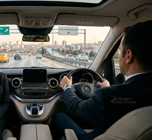 VIP-Transfer vom Flughafen Sabiha Gökçen nach Gaziosmanpaşa mit Istanbul Cozy Shuttle