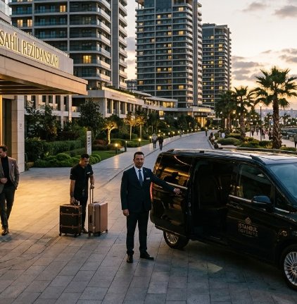 VIP-Transfer vom Flughafen Sabiha Gökçen zu den Küstenresidenzen von Kartal mit Istanbul Cozy Shuttle