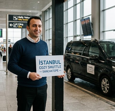 VIP-Transfer vom Flughafen Sabiha Gökçen nach Sancaktepe mit Istanbul Cozy Shuttle