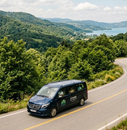 Luxuriöse Naturreise vom Flughafen Sabiha Gökçen nach Sapanca mit Istanbul Cozy Shuttle