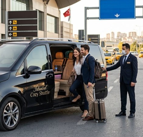 VIP-Transfer vom Flughafen Sabiha Gökçen nach Sultanbeyli mit Istanbul Cozy Shuttle
