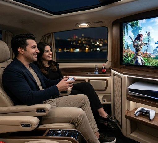 DE: Gaming unterwegs: PlayStation 5 Erlebnis mit Istanbul Cozy Shuttle