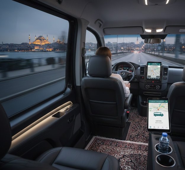 İstanbul Cozy Shuttle ile VIP Havalimanı Transferinde Anlık Takip ve GPS Hizmeti