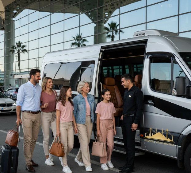 İstanbul Cozy Shuttle ile VIP Havalimanı Transferinde Grup ve Aile Hizmetleri
