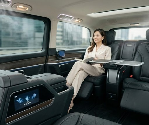 Akustische Schalldämmung und Kabinenruhe bei Istanbul Cozy Shuttle VIP-Vans