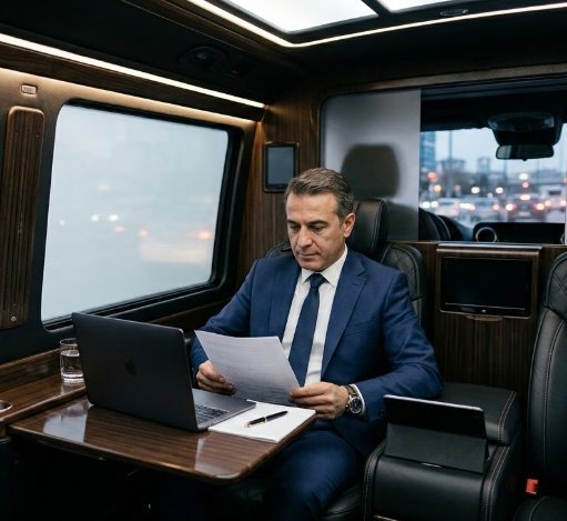 DE: Mobiles Büro und Highspeed-Internet bei Istanbul Cozy Shuttle