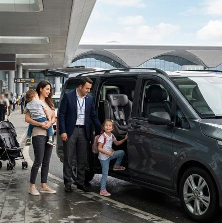 Familienfreundlicher Transfer mit Kindersitzen in Istanbul