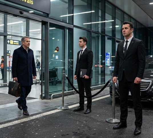 Sicherheit bei Flughafentransfers um Mitternacht