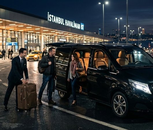 Mitternachts- und Frühmorgens-Flughafentransfers in Istanbul