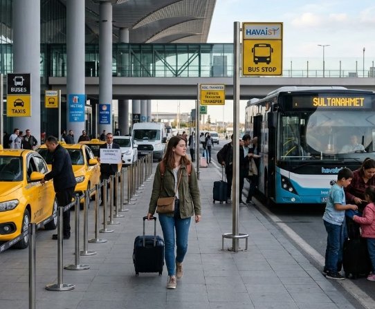Die einfachsten Wege vom Flughafen zum Hotel in Istanbul