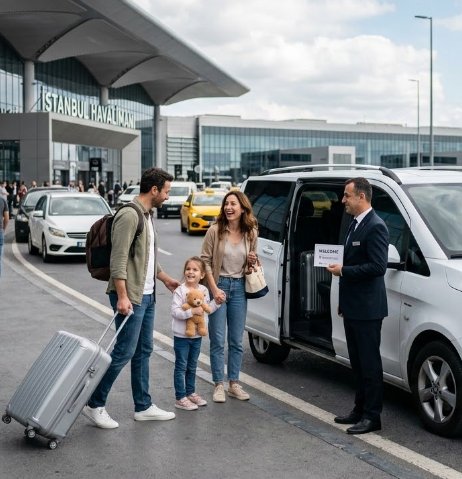 Wie bucht man einen Flughafentransfer in Istanbul?