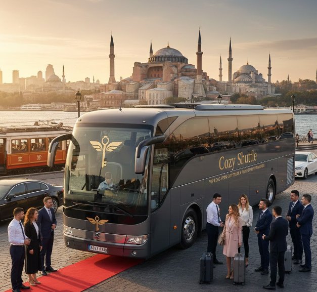 VIP Long-Duration City Tours and Special Event Transfers in Istanbul with Cozy Shuttle