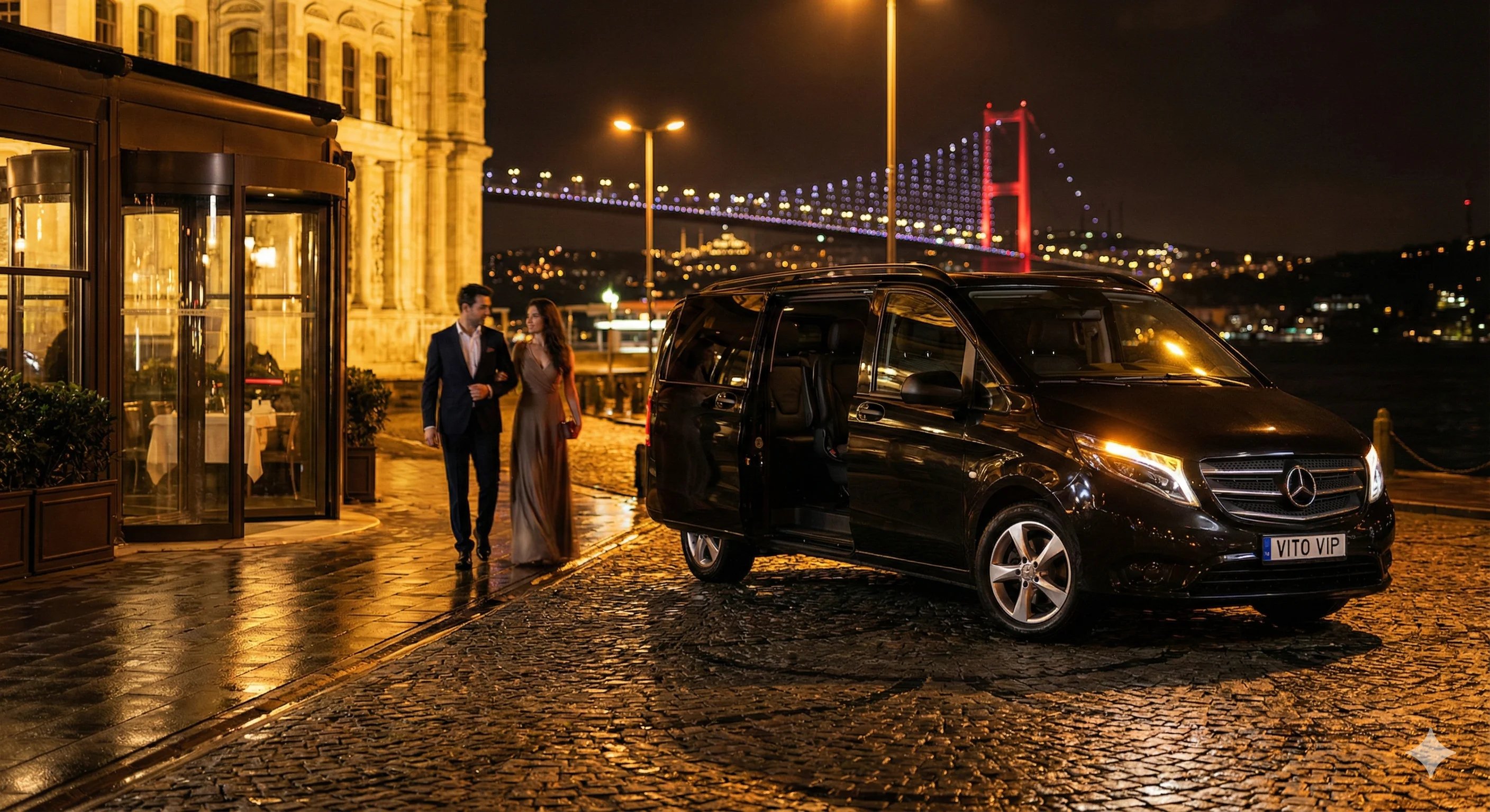 İstanbul Gecelerinin Tadını Çıkarın: Gastronomi ve Eğlence Rotalarına VIP Ulaşım