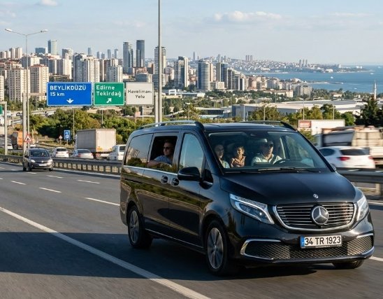 Transfer vom Flughafen Istanbul nach Beylikdüzü: Schnelle und komfortable Fahrt auf die europäische Seite