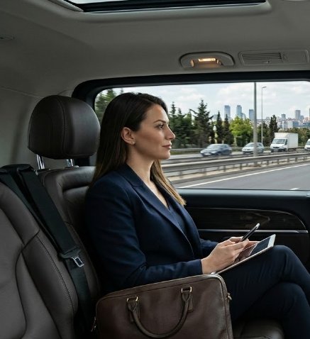 Transfer vom Flughafen Istanbul nach Levent: Schnelle Fahrt für Geschäfts- und Einkaufsreisen