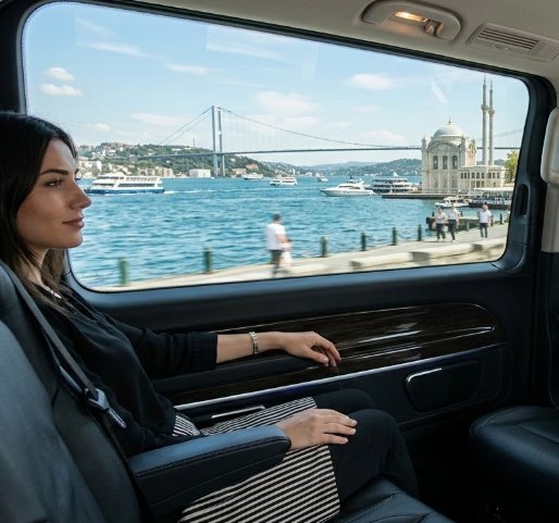 Transfer vom Flughafen Istanbul nach Ortaköy: Komfortable Fahrt mit Bosporusblick