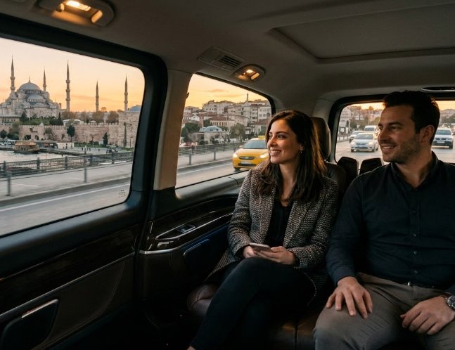 Transfer vom Flughafen Istanbul nach Sultanahmet: Komfortable Fahrt ins historische Zentrum