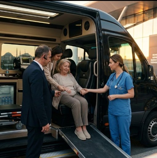 VIP-Medizin-Transfer für Gesundheitstourismus in Istanbul