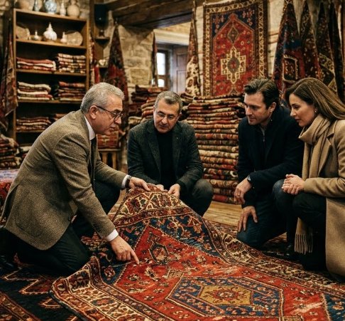 DE: VIP-Expertentouren zu Istanbuls feinsten Antiquitäten-Teppichgeschäften
