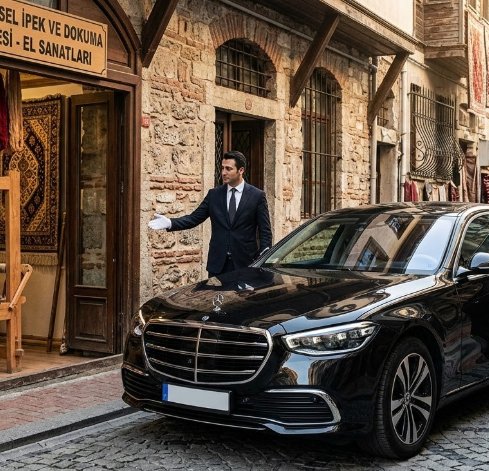 VIP-Transfer zu Istanbuls traditionellen Seiden- und Webateliers