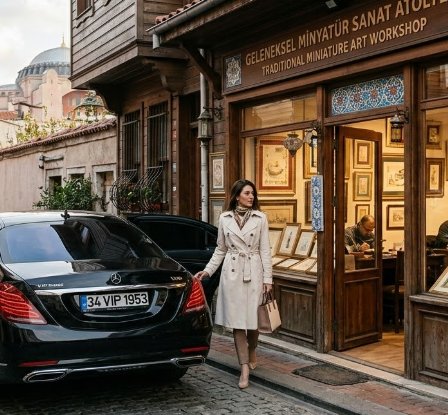 DE: VIP-Kulturtour zu Istanbuls traditionellen Miniaturkunst-Ateliers