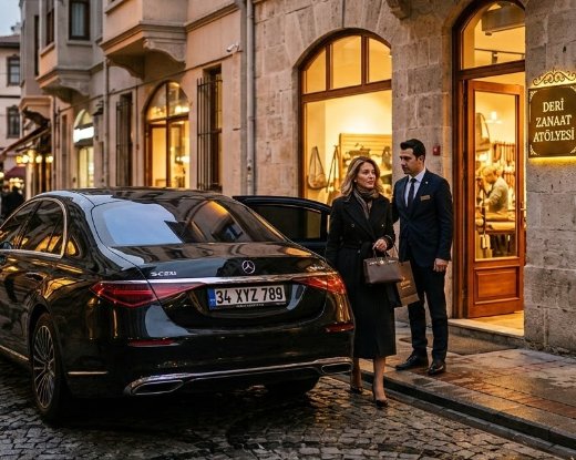VIP-Transfer zu Istanbuls exklusiven Leder- und Handwerksateliers