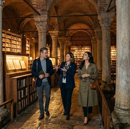 VIP-Kulturtouren zu Istanbuls historischen Zisternen-Bibliotheken
