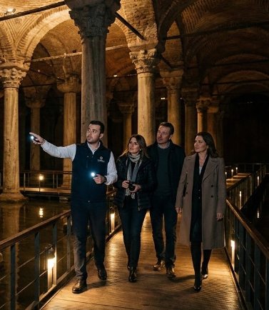 VIP-Kulturtouren zu den unterirdischen Zisternen Istanbuls