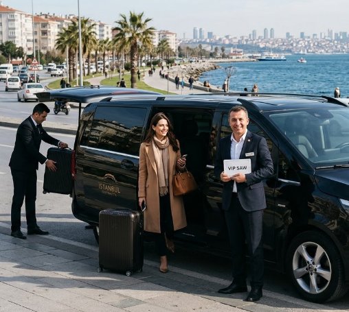 VIP-Transfer von Kartal zum Flughafen Sabiha Gökçen (SAW) mit Istanbul Cozy Shuttle