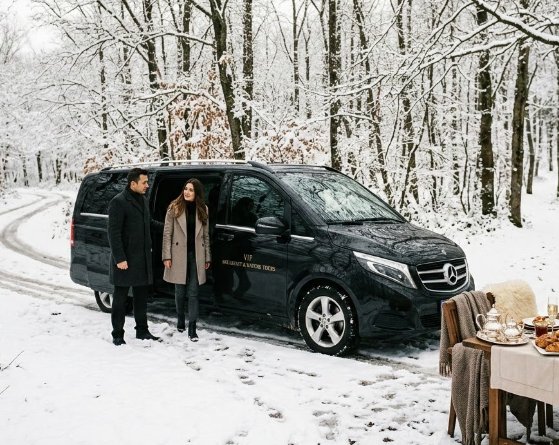 VIP-Transfer zum Winterfrühstück und zur Naturtour im Belgrader Wald