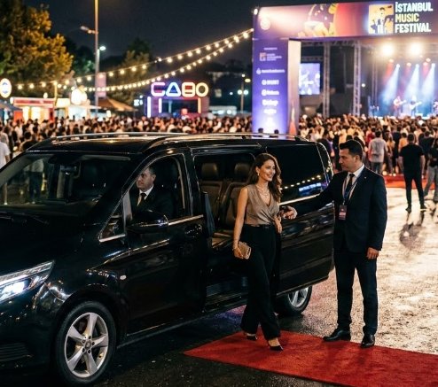 VIP-Event-Transfers für internationale Konzerte und Festivals