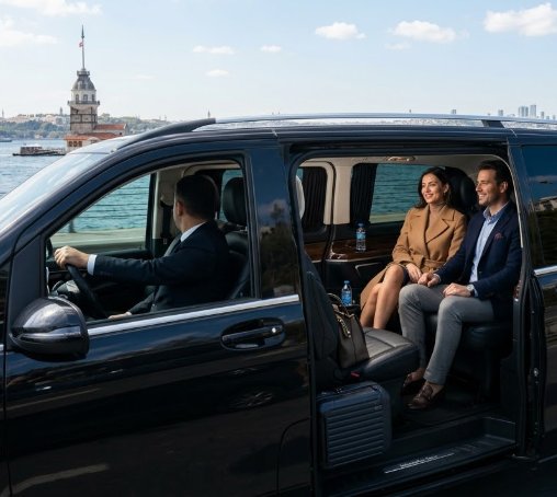 Komfortabler VIP-Transfer von Üsküdar zum Flughafen Istanbul (IST) mit Istanbul Cozy Shuttle