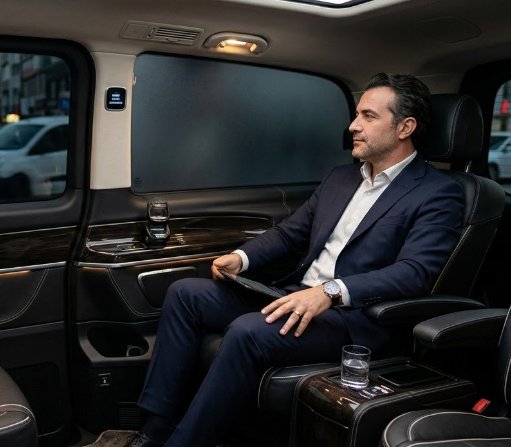 Privatsphäre auf Knopfdruck: Smart-Glass-Technik im VIP-Transfer