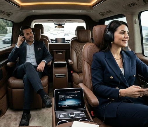 Akustischer Komfort bei VIP-Transfers: Schallisolierung und Klangqualität