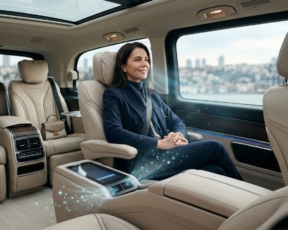 DE: Ionisierende Lufttechnologie und Allergenschutz bei VIP-Transfers